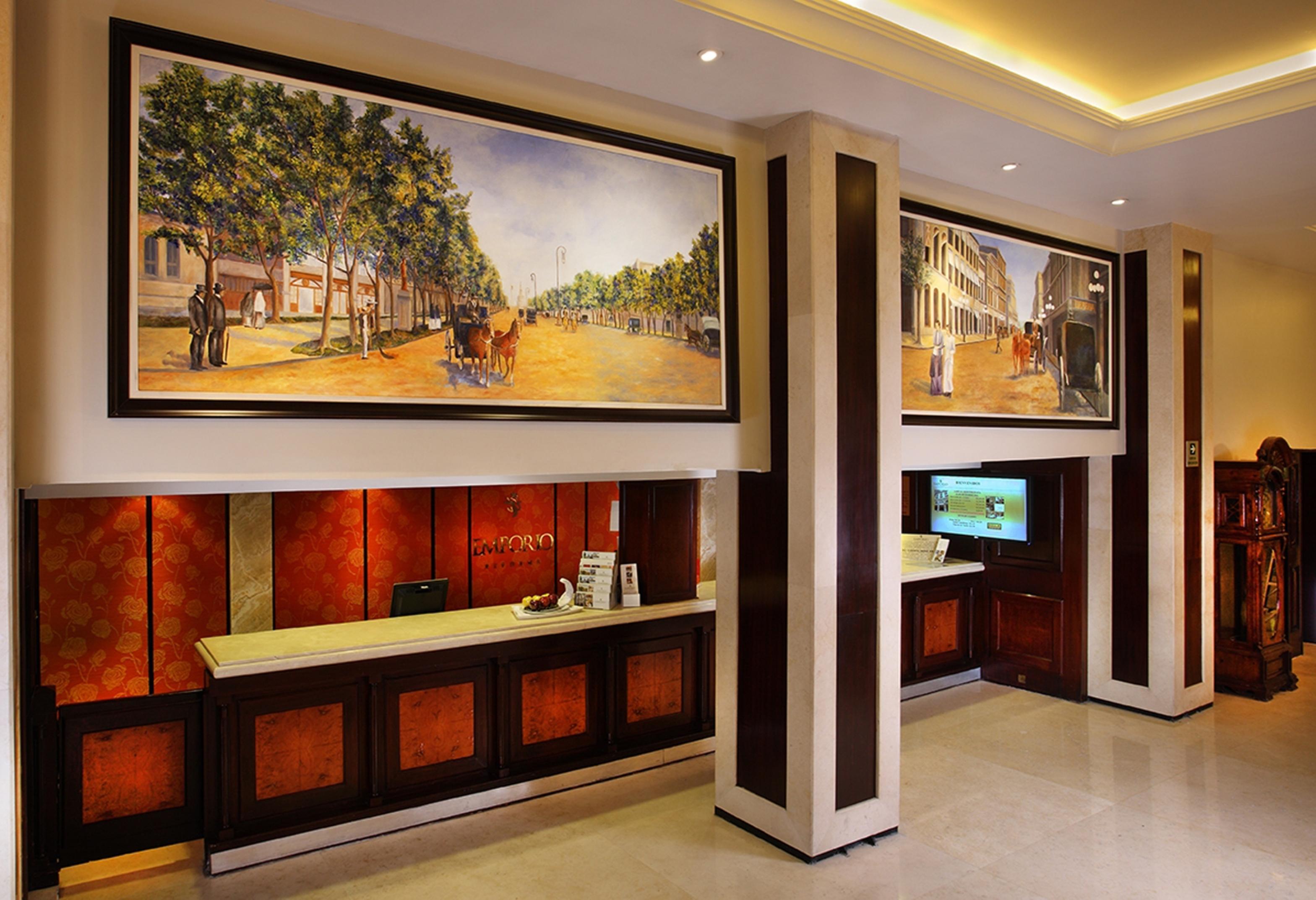 Emporio Reforma Hotel Mexico-stad Buitenkant foto The lobby of the hotel