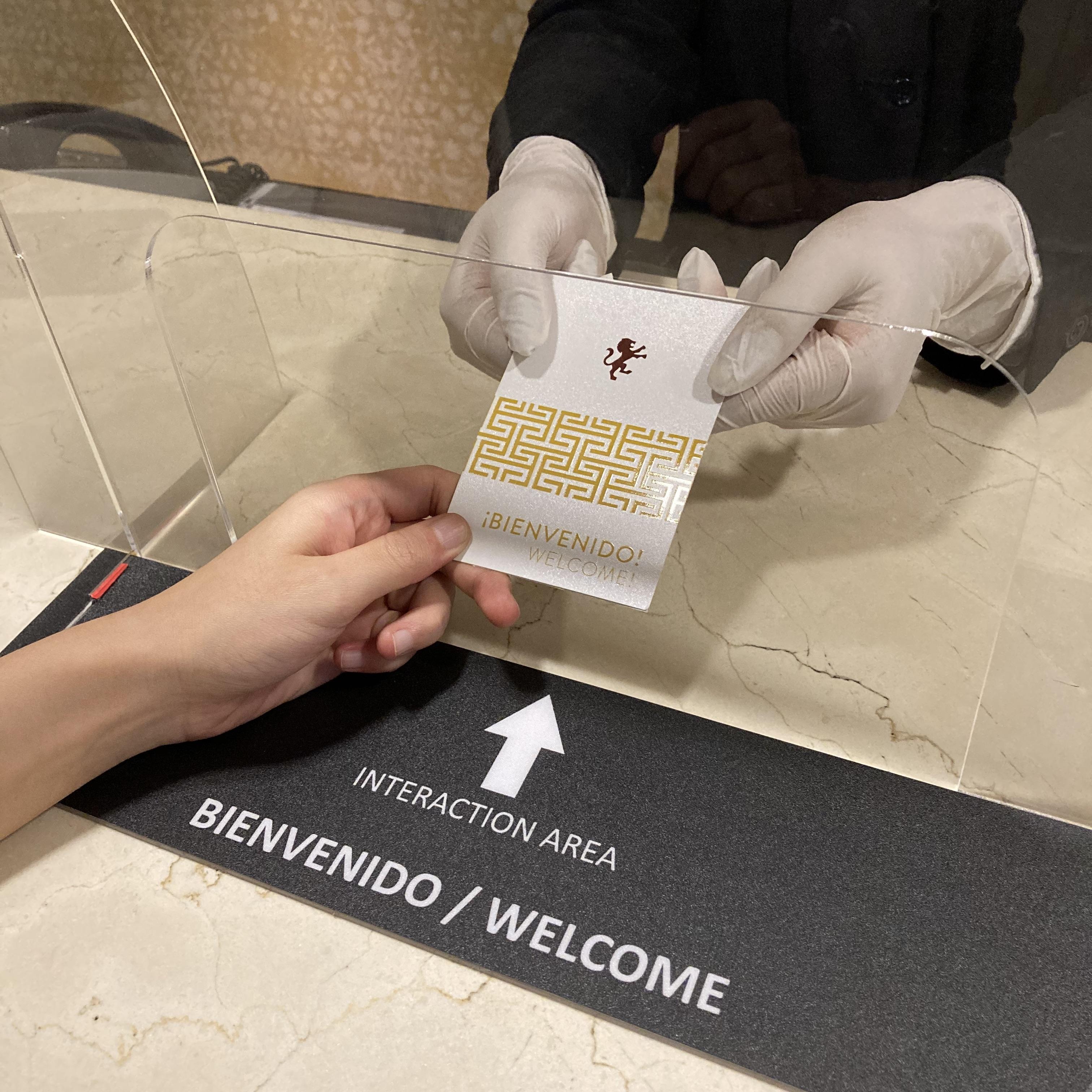 Emporio Reforma Hotel Mexico-stad Buitenkant foto A hotel key card